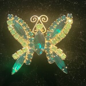 Vintage‎ butterfly brooch
